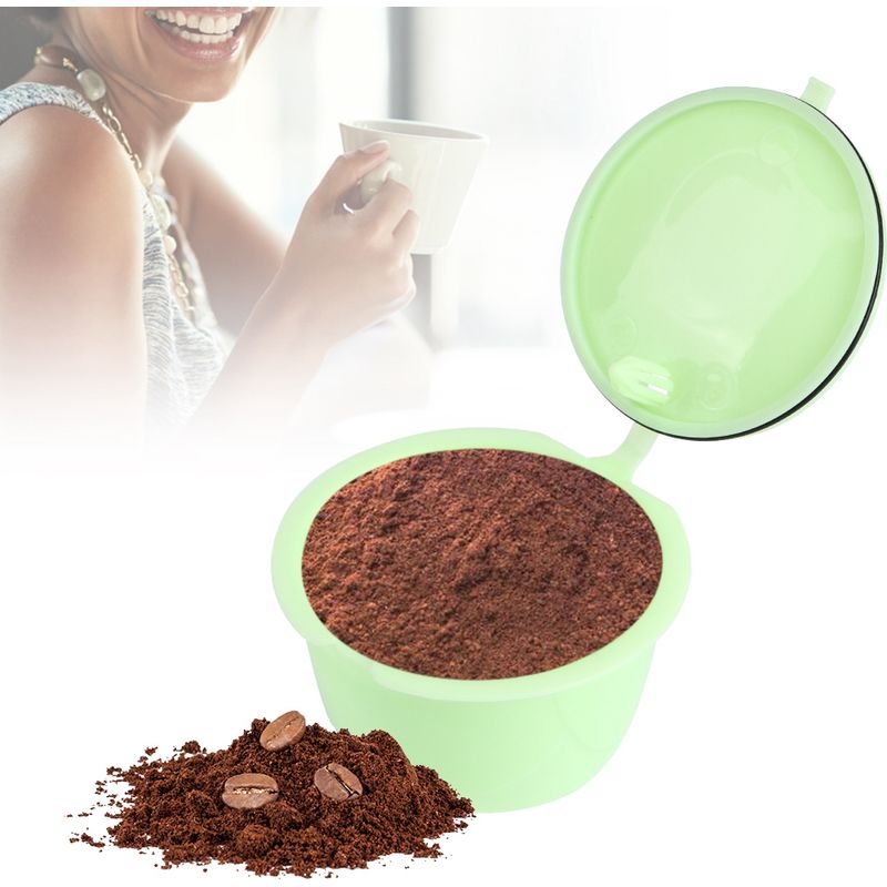 Wiederverwendbare Kaffeefilter Aus Lebensmittelechtem Edelstahl, Kompatibel Mit Dolce Gusto Maschinen, Umweltfreundliches Zubehör Für Kapseln.