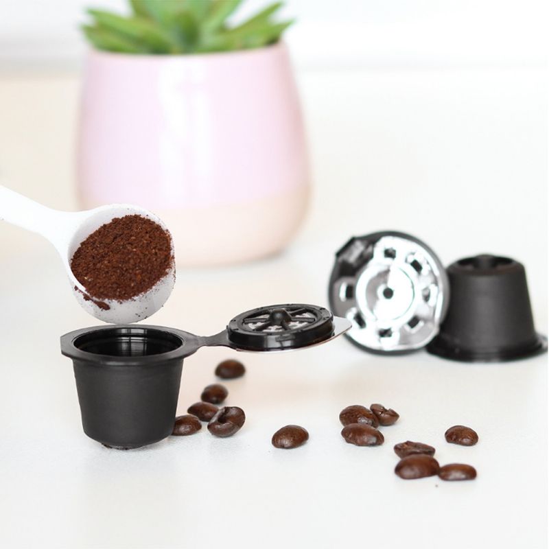 Nachfüllbarer, Verchromter Edelstahl-kaffeefilter, Wiederverwendbare Kapsel, Kompatibel Mit Nespresso