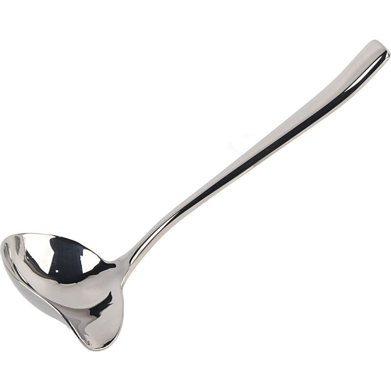 Saucenlöffel Aus Edelstahl Mit Ausgießer, Zuckerlöffel, Küchenutensil
