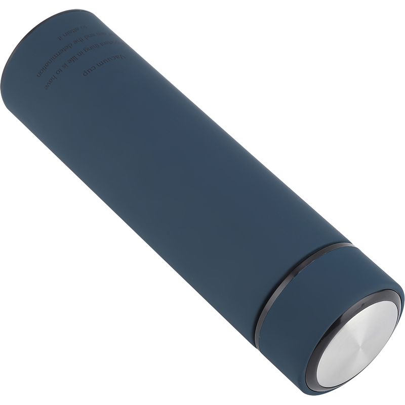 Edelstahlbecher, Teetasse, Isolierflasche Fürs Büro (dunkelblau, 500 Ml)