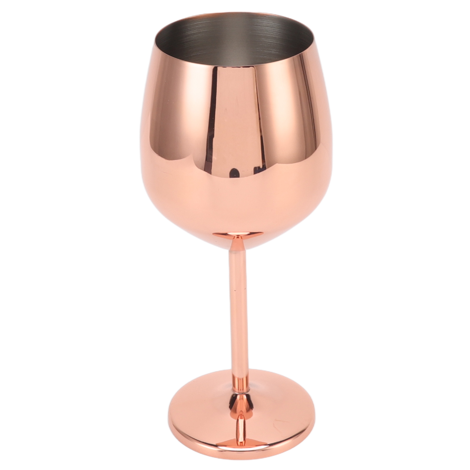 Weinglas Aus Metall, Champagnerkaraffe, Edelstahl, Wärmeisolierend, Wohnaccessoire