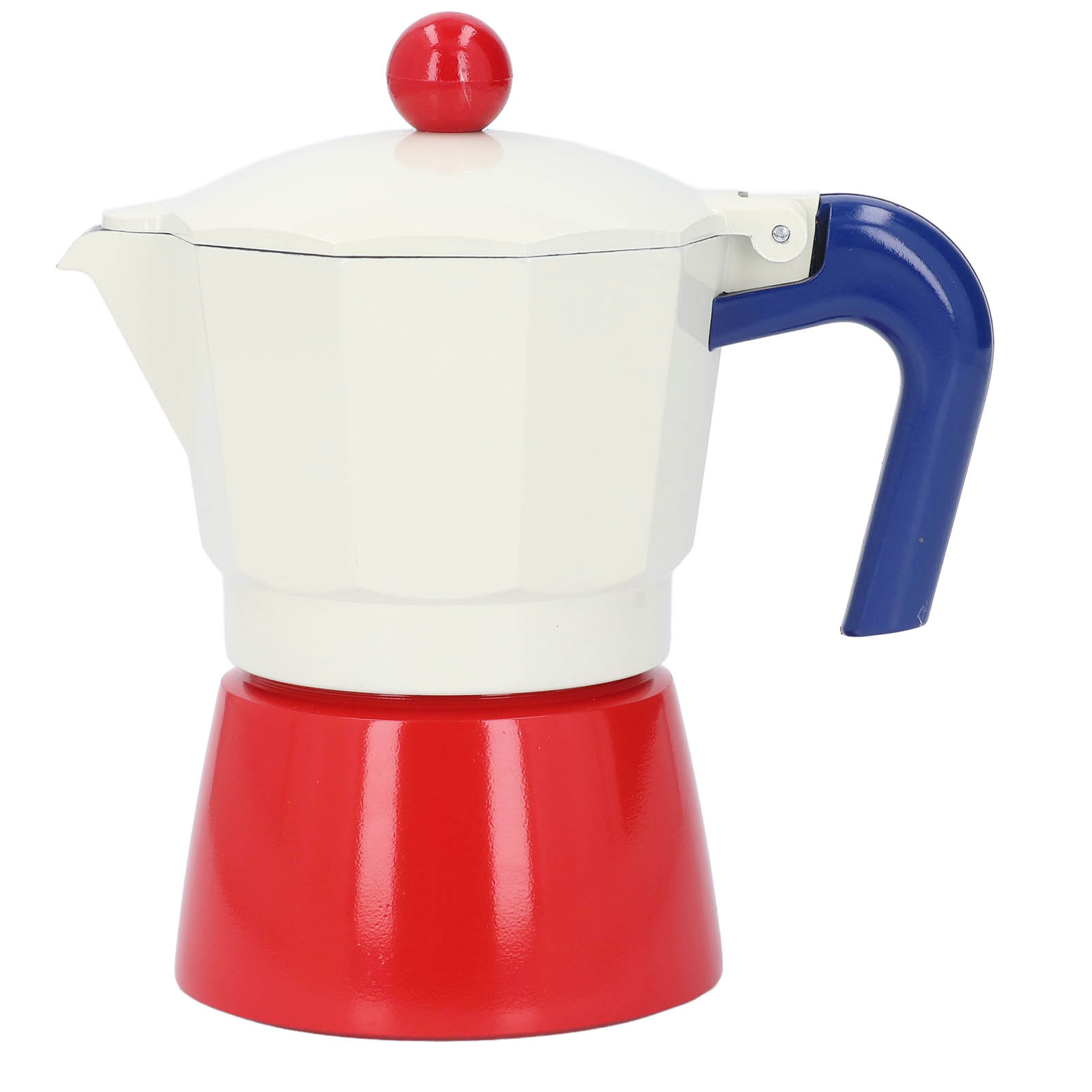 Kaffeemaschine Aus Aluminium, 3 Tassen, 150 Ml, Einfach Zu Bedienen, Für Den Gebrauch Zu Hause Und Im Freien.