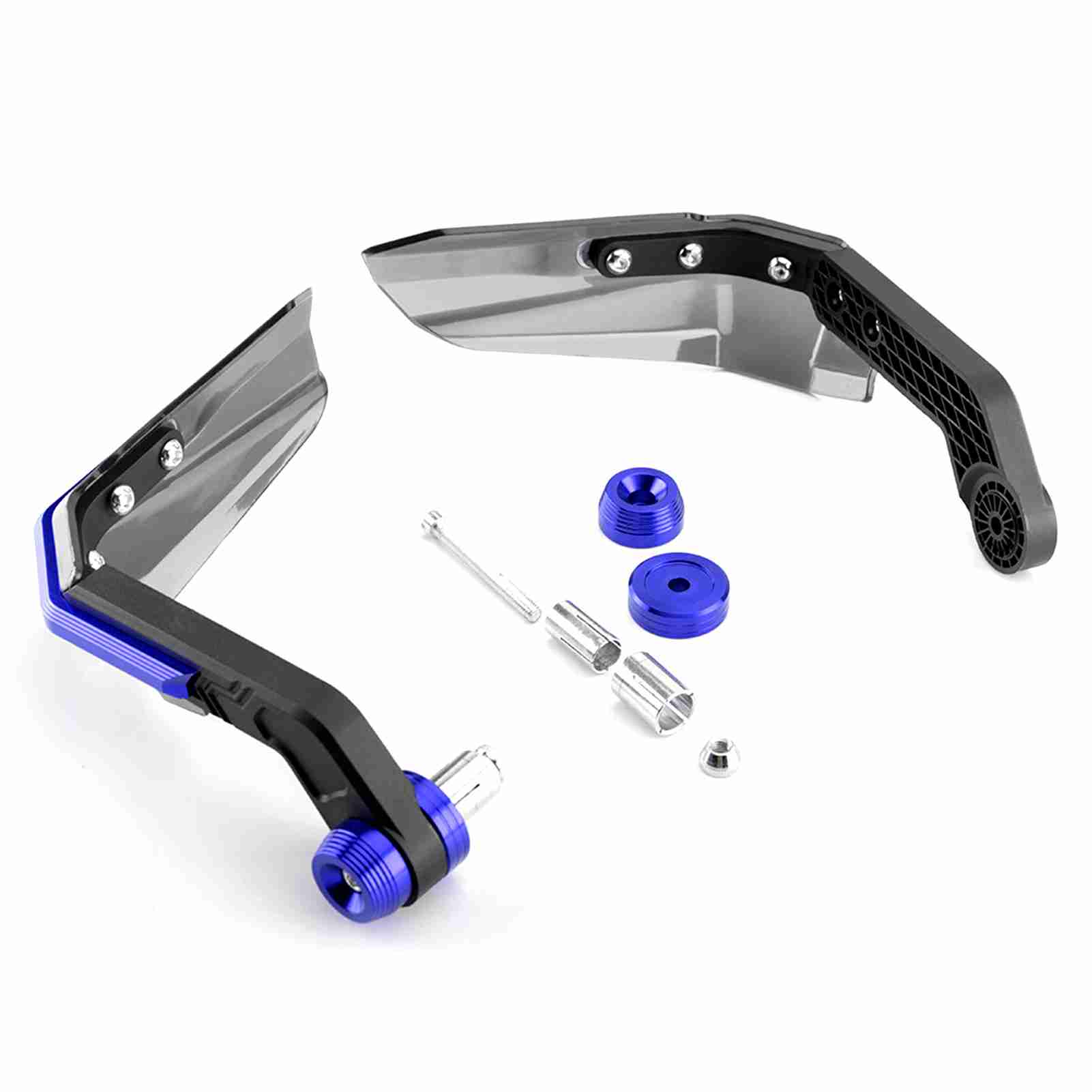 Motorrad-handprotektoren, Eloxierte Motorrad-handprotektoren, Universeller Windschutz Für 7/8"-lenker, 1 Paar