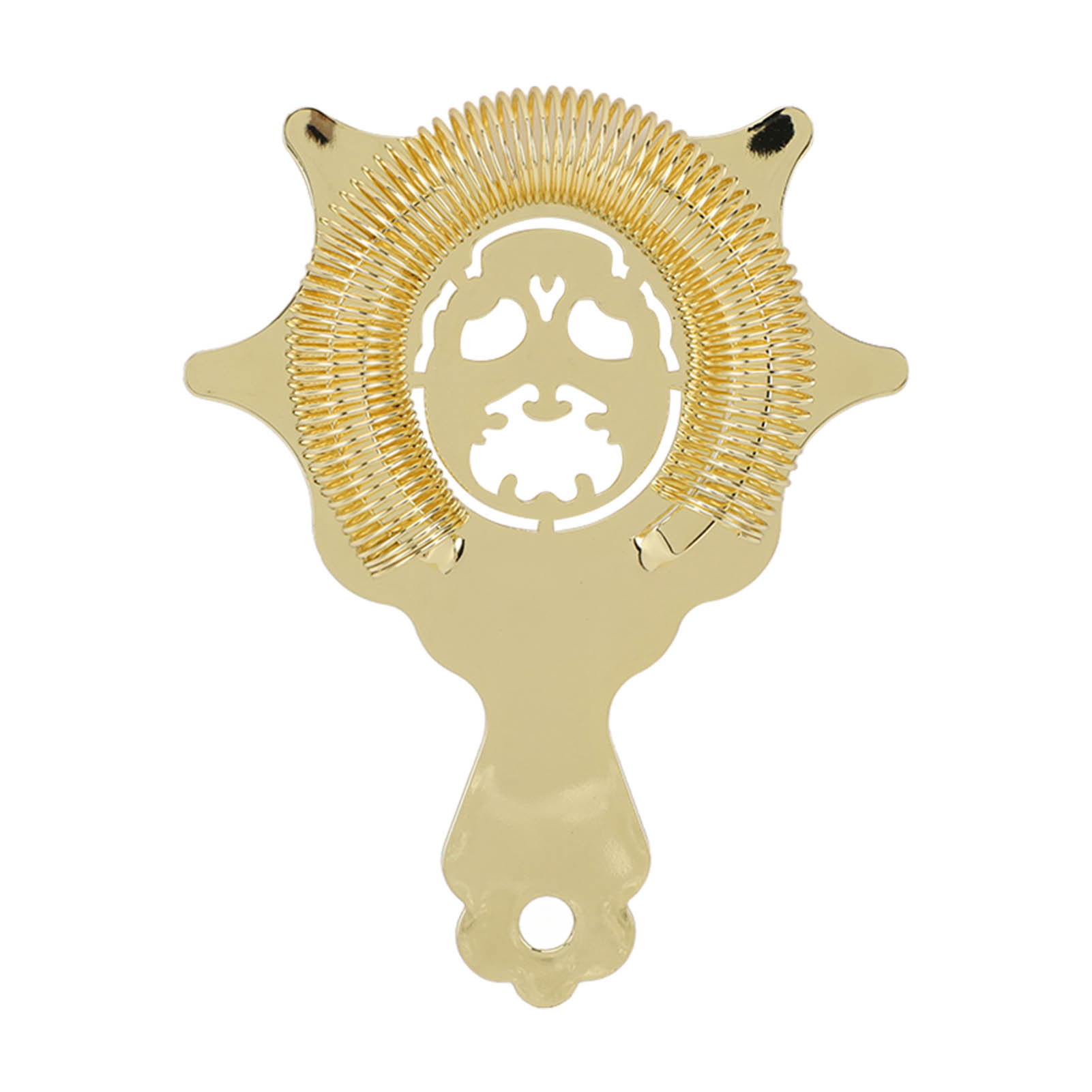Abnehmbares Cocktailsieb Aus Edelstahl Für Professionelle Barkeeper Und Mixologen (goldfarben)