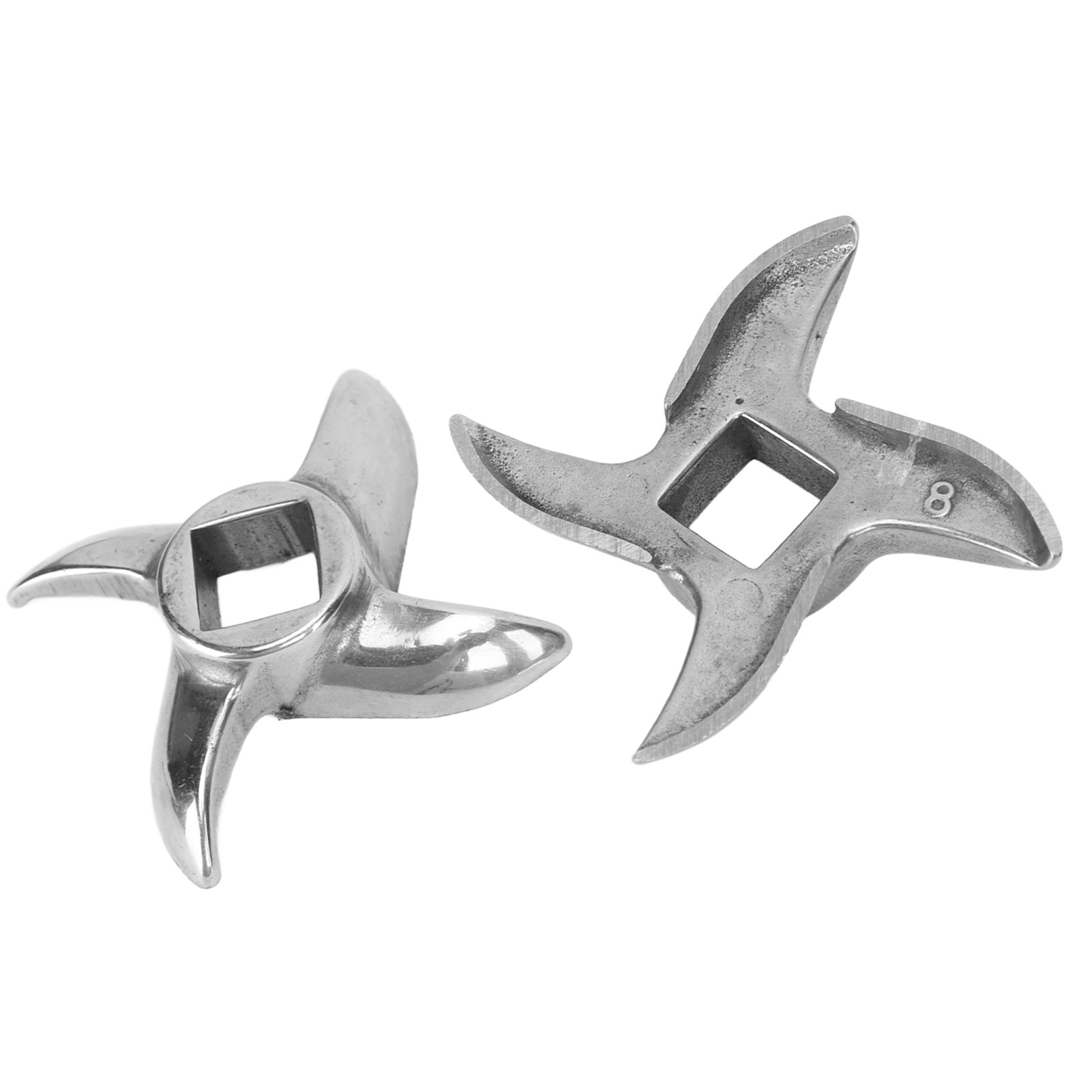 Edelstahlklingen Für Fleischwolf, 2 Stück, Ersatzklingen Für Fleischwolf.
