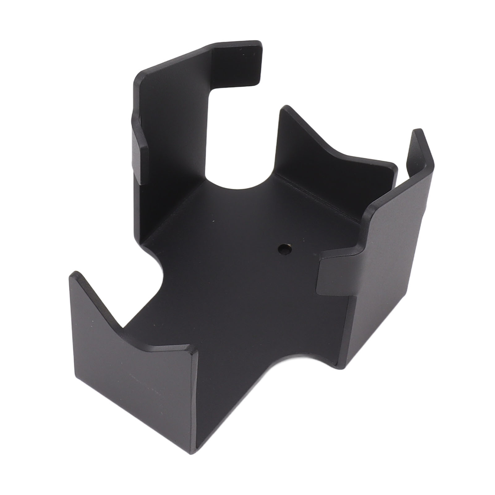 Kaffeefilterhalter, Tamperstation Aus Aluminium Für Die Hausbar, Schwarz.