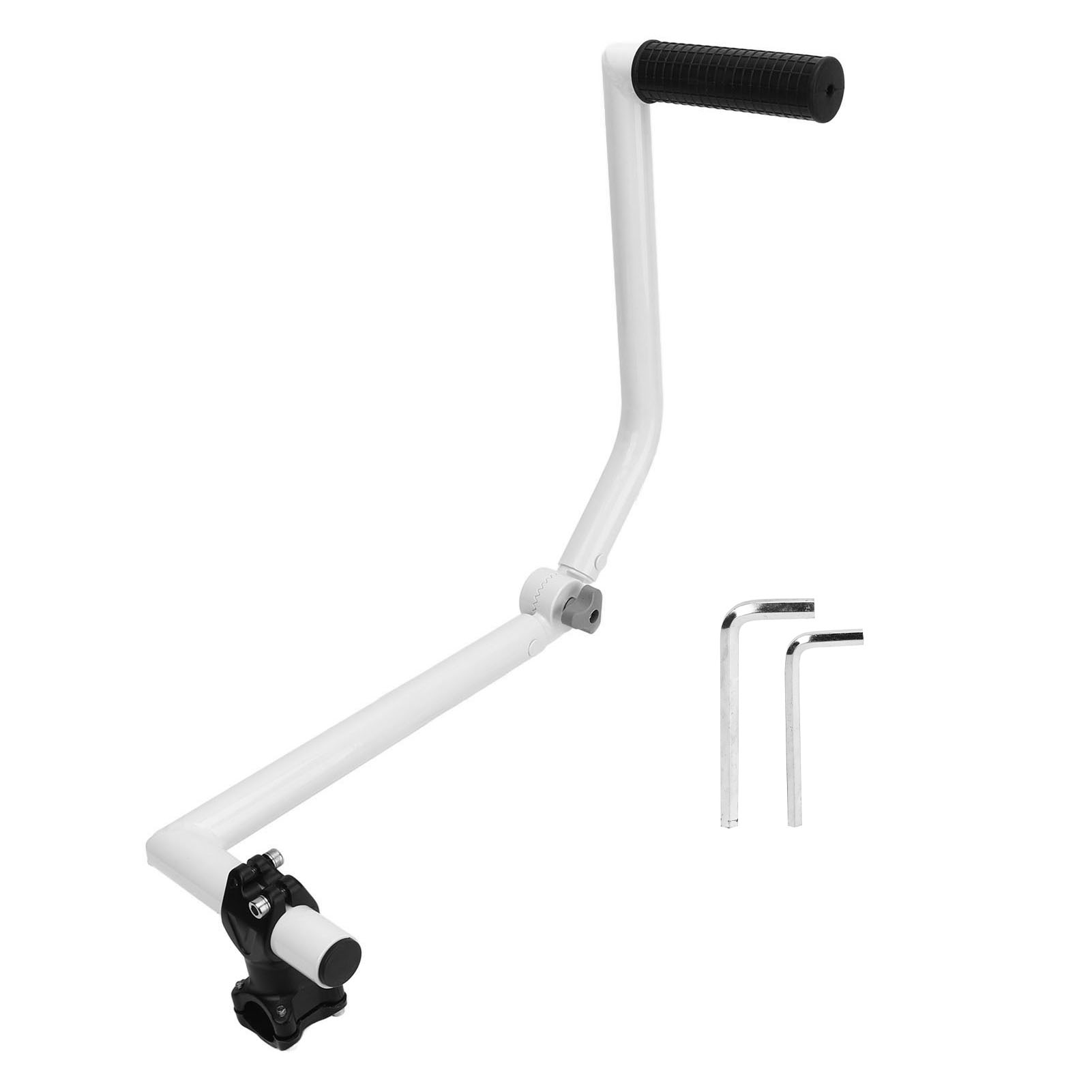 Griff Aus Aluminiumlegierung Für Freischneider, Verlängerung Für Rotationsmäher Für Wartungs- Und Gartenarbeiten, Weiße Farbe.