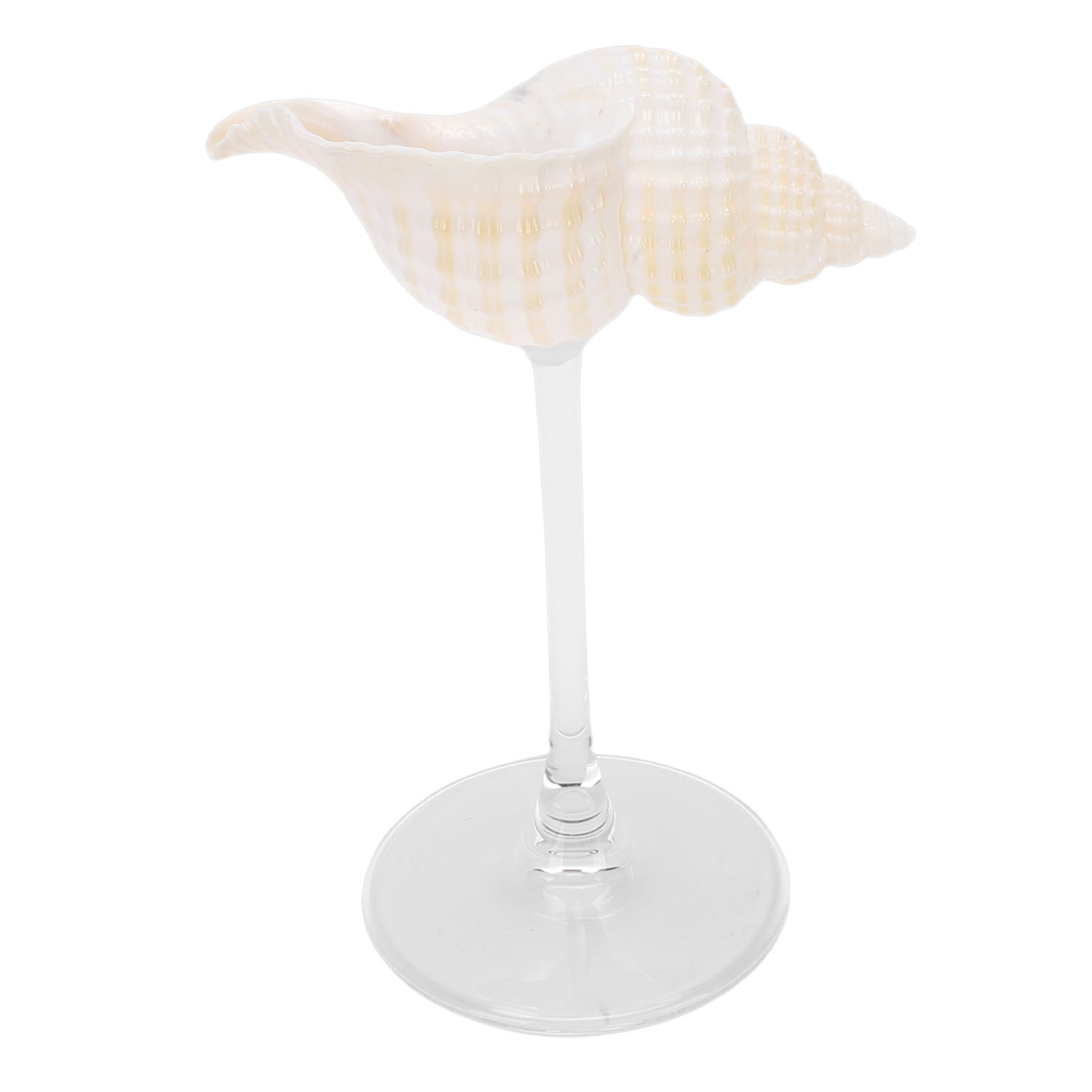 Elegantes, Originelles Und Kreatives Weinglas In Muschelform, Ideal Für Cocktails, Hochzeiten Und Bars. Stil 3
