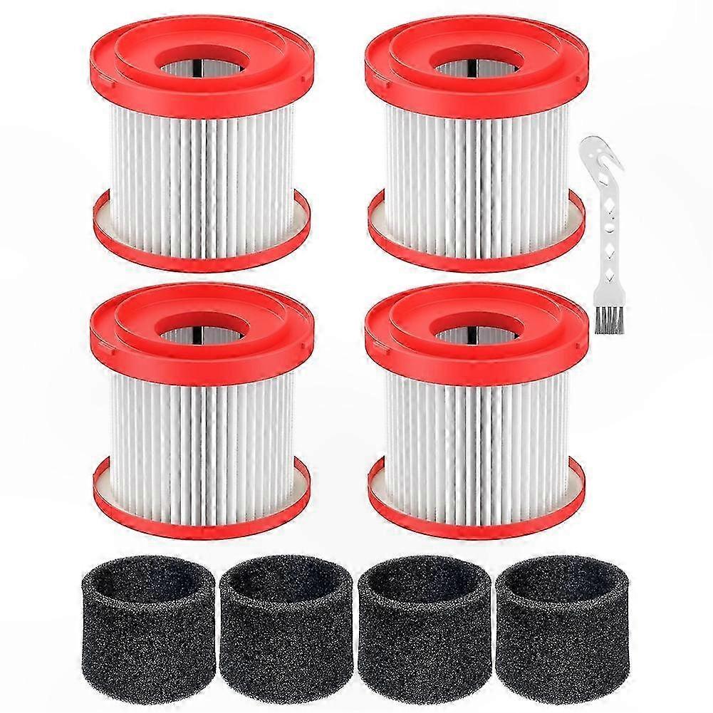 4er-pack Hepa-filter Für Nass-trockensauger, Kompatibel Mit Den Kabellosen Modellen M18 0780-20 Und 0880-20