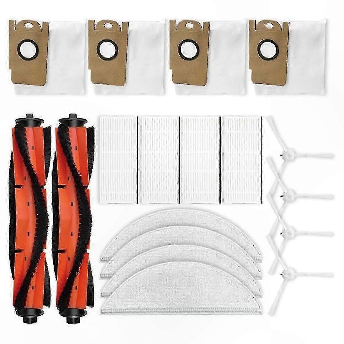 Lydsto R1/r1a/r1 Pro/s1 Roboterstaubsauger Ersatzteile: Seitenbürste, Hepa-filter, Wischtuch P Edition 0704