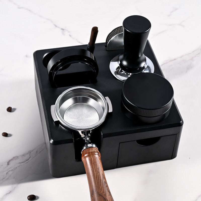 Universelle Barista-tamperstation (51–58 Mm), Rutschfeste Tamperstation, Verstellbare Tamperstation, Kaffeetamperstation Zur Aufbewahrung Von Kaffeetampern, Barista (zubehör Nicht Enthalten)