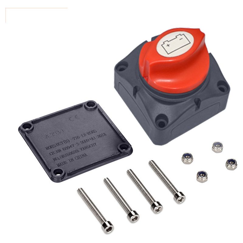 Batterietrennschalter, 1-2-beide-aus, Hauptschalter 275a Batterieschalter Für Yacht, Boot, Lkw, Bus, Auto, Motorrad