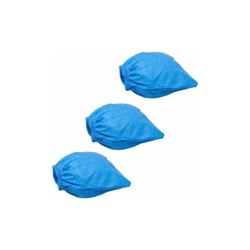 Waschbarer Textilfilter Für Den Parkside Pnts 1300 Nass- Und Trockensauger – 3er-pack Kompatible Blaue Beutel