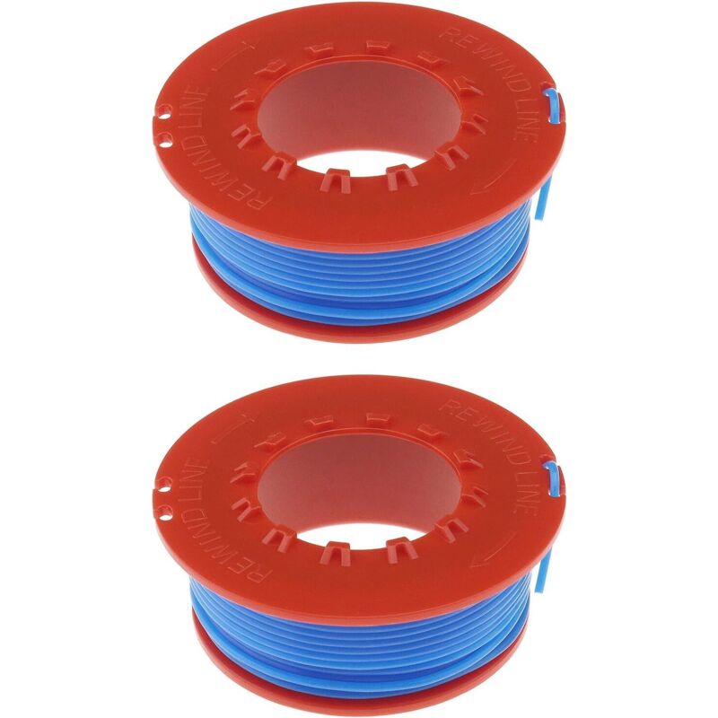 Packung Mit 2 Spulen Fly031 5131060-90/6 Schnur, Kompatibel Mit Flymo Et21 Mini Trim St Freischneider, 10 M Länge, 1,5 Mm Durchmesser -