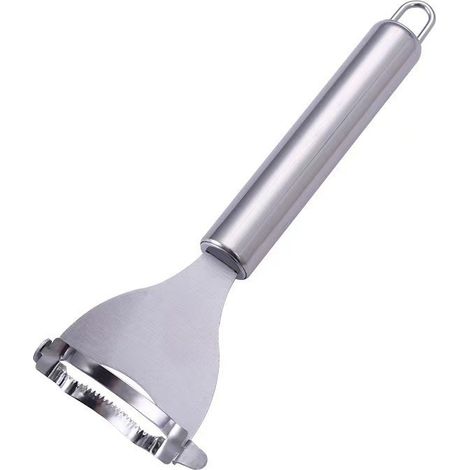 Maisschäler, Silber, 17,5 Cm, Einteilig, Maiskorntrenner, Maisschälklinge.