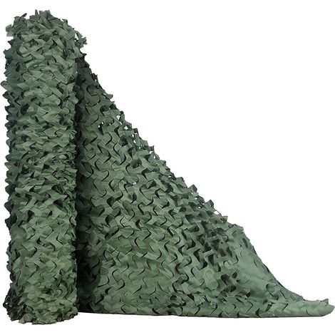 Grünes Tarnnetz 1,5 X 6 Meter, 1 Stück, Dekoratives Tarnnetz Für Den Außenbereich, Sonnenschutz, Bergschutznetz