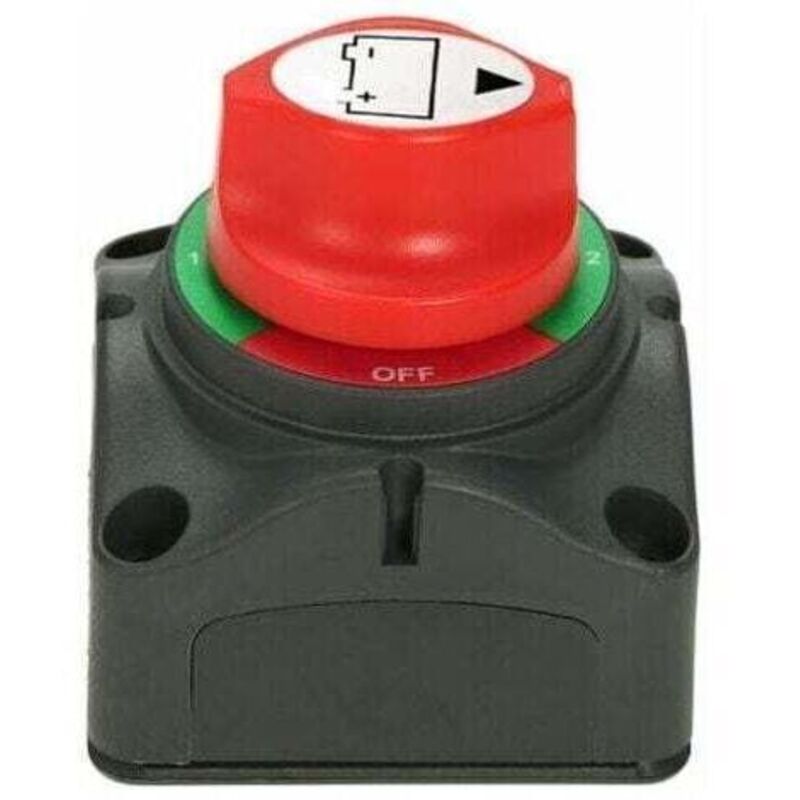 Dualer 12v/24v-batteriewahlschalter, 300a-hauptbatterieschalter, 4-positionen-schalter Für Auto, Wohnmobil, Boot