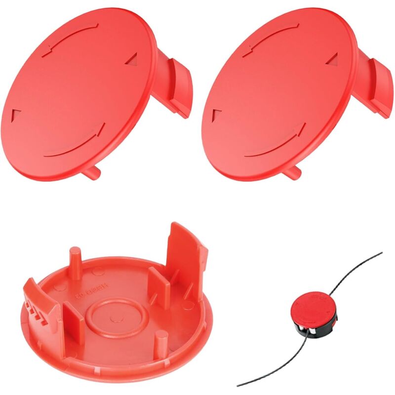 Set Mit 3 Spulenabdeckungen F016f04841 Für Bosch Afs 23-37 Elektro-freischneider, Kompatibel Mit Bosch-faden, Trimmer-ersatzteil -