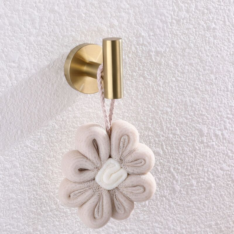 Badezimmerhaken, Wandhaken Aus Edelstahl Sus 304 Für Badezimmer, Bademantelhaken, Wandhaken, Handtuchhaken, 2er-pack