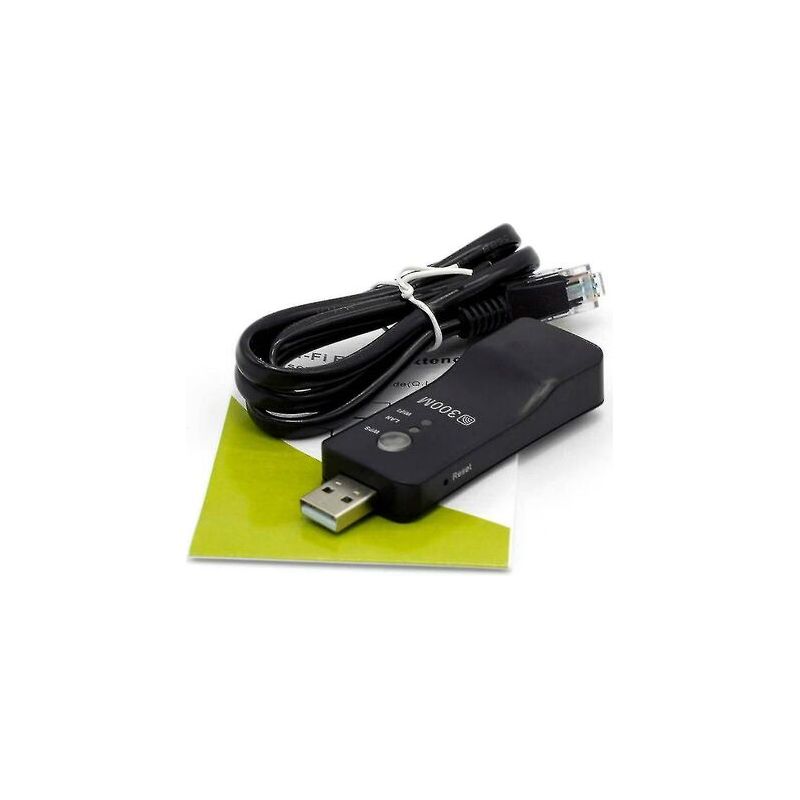 Gabrielle – Wlan-adapter Für Smart-tvs – Usb-ethernet-dongle – Geschwindigkeiten Bis Zu 300 Mbit/s – Kompatibel Mit Blu-ray-playern – Rj-45