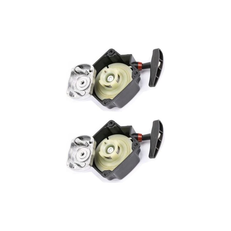 Set Mit 2 Seilzugstartern, Ersatzstarter Für 49ccm Und 52ccm 66mm Freischneider
