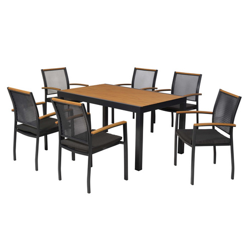 Itanos Set 13tlg Alu/kunstst. Tisch 150 X 90 Cm Bild 2
