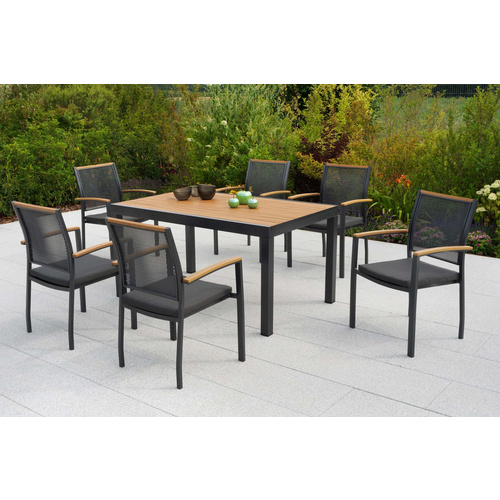 Itanos Set 13tlg Alu/kunstst. Tisch 150 X 90 Cm Bild 3