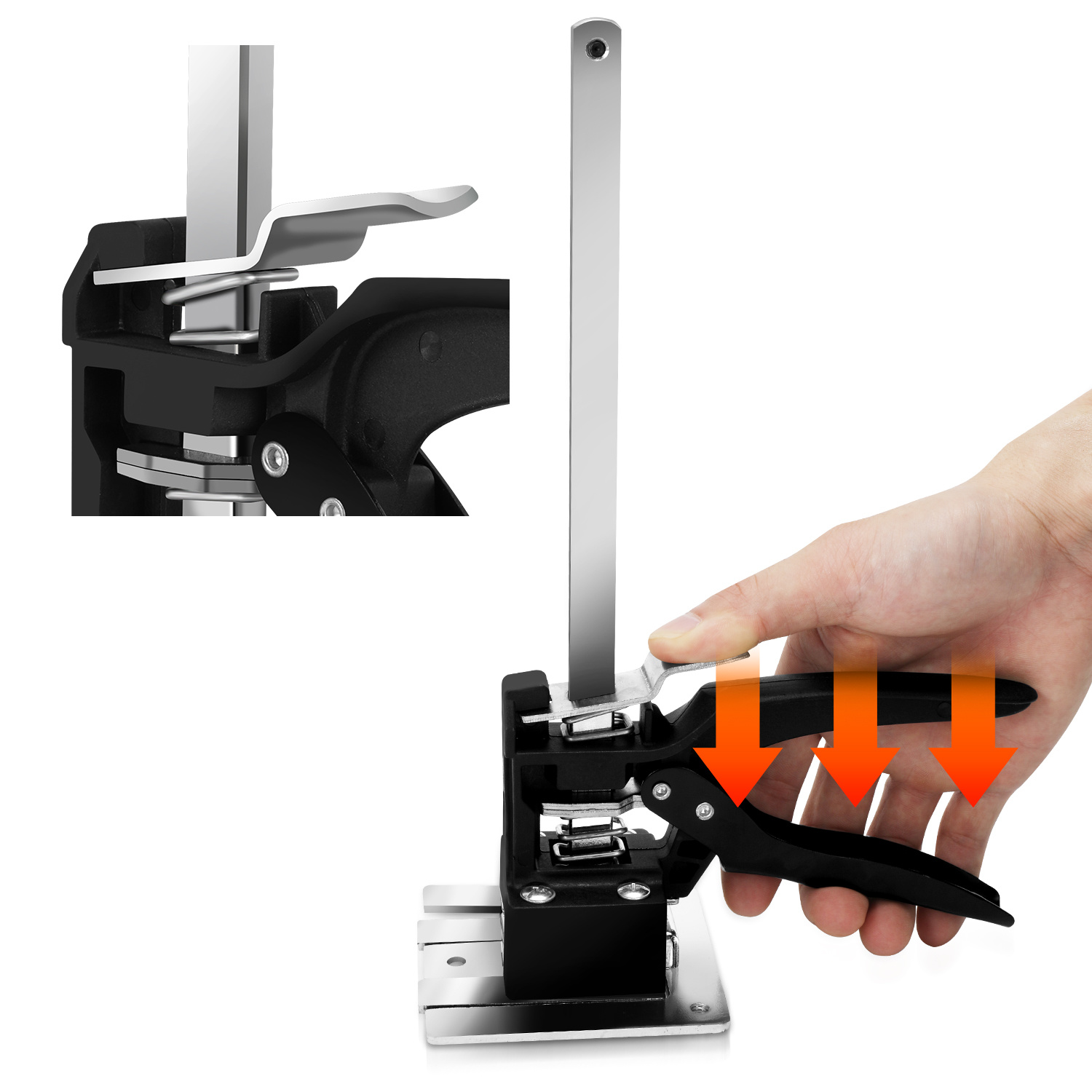 Jiubiaz Möbelheber Set 4 Stück, Verstellbarer Montageheber 0-20 Cm, Plattenheber Für Möbel Und Schränke, Bis 240 Kg