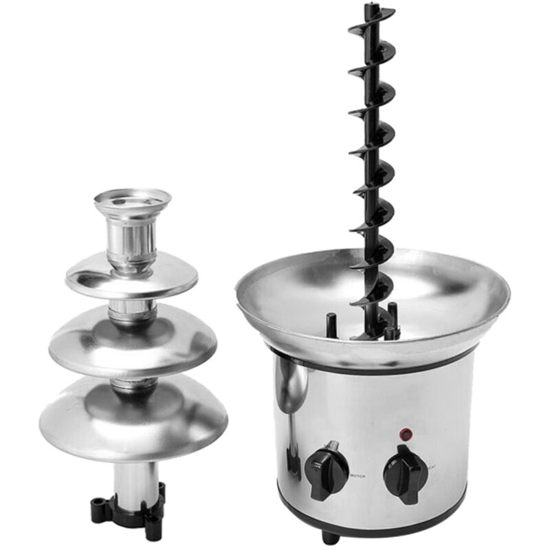 Schokoladenbrunnen, 4-stöckige Elektrische Schmelzmaschine, Fondue-set, Für Candy, Ranch, Nacho Und Käse, Eu 220 V