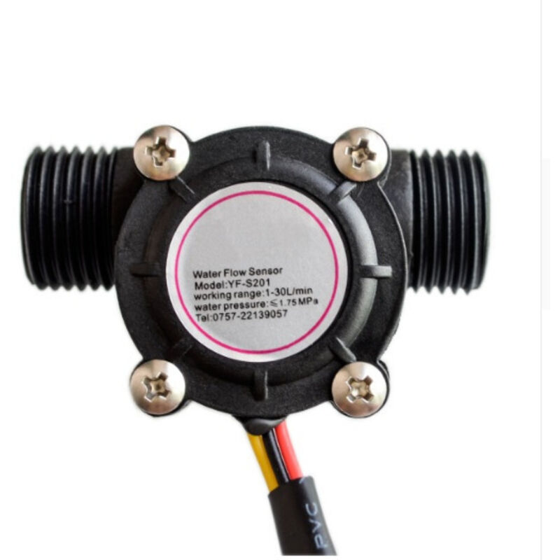 Yf-s201 1–30 L/min Durchflussmesser/wasserdurchflusssensor, Wasserdurchflussregler, Wasserdurchflussschalter, Durchflussmesser, Durchflusszähler (g1/2)
