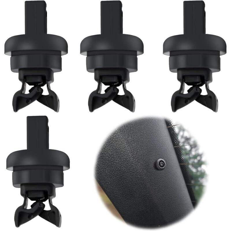 4 Stück Befestigungsclips Für Die Hutablage, Passend Für Renault Clio/megane, Qashqai Und Nissan Scenic (teilenummer 7705099001, 8200675047).