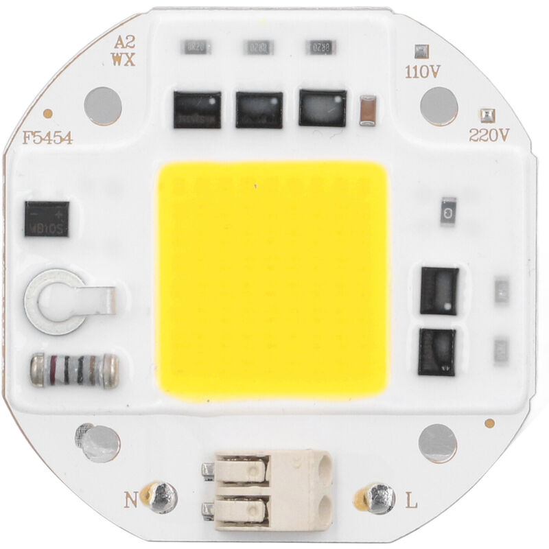 Hochleistungsfähige, Helle Cob-led-chip-lampenperle, Treiberlos, Für Diy-lampen, Projektoren, Innenbeleuchtung, 220 V, 100 W, Warmweiß 2800 K–3500 K