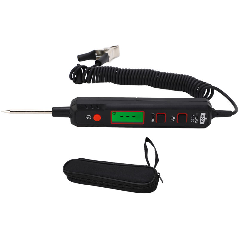Mayilon Ht86a Kfz-prüflampe 2-100v Dc Digitaler Led-schaltungstester, Robustes Automatisches Bidirektionales Spannungsprüfgerät