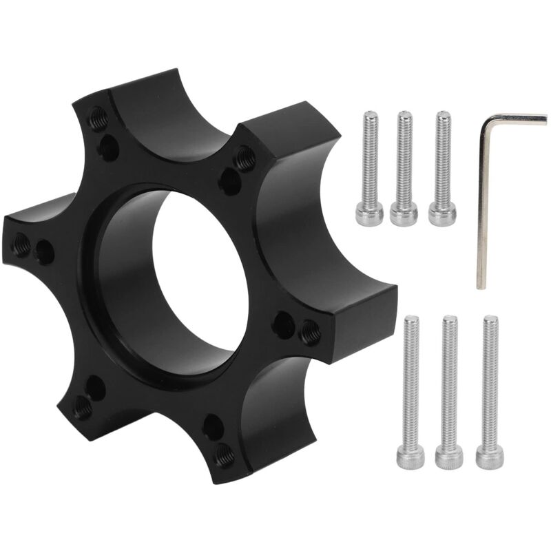 Schnellverschluss-lenkradnabenadapter, Lenkradadapterplatte, 70-mm-abstandshalter Aus Aluminiumlegierung Für Thrustmaster T300rs Mit 13-14"-lenkrad