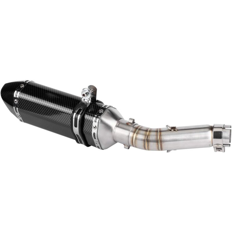 – Slip-on-schalldämpfer-auspuffanlage – Edelstahl 304 – Herausnehmbarer Db-killer – Für Cbr500r, Cb500f Und Cb500x (2013–2015)