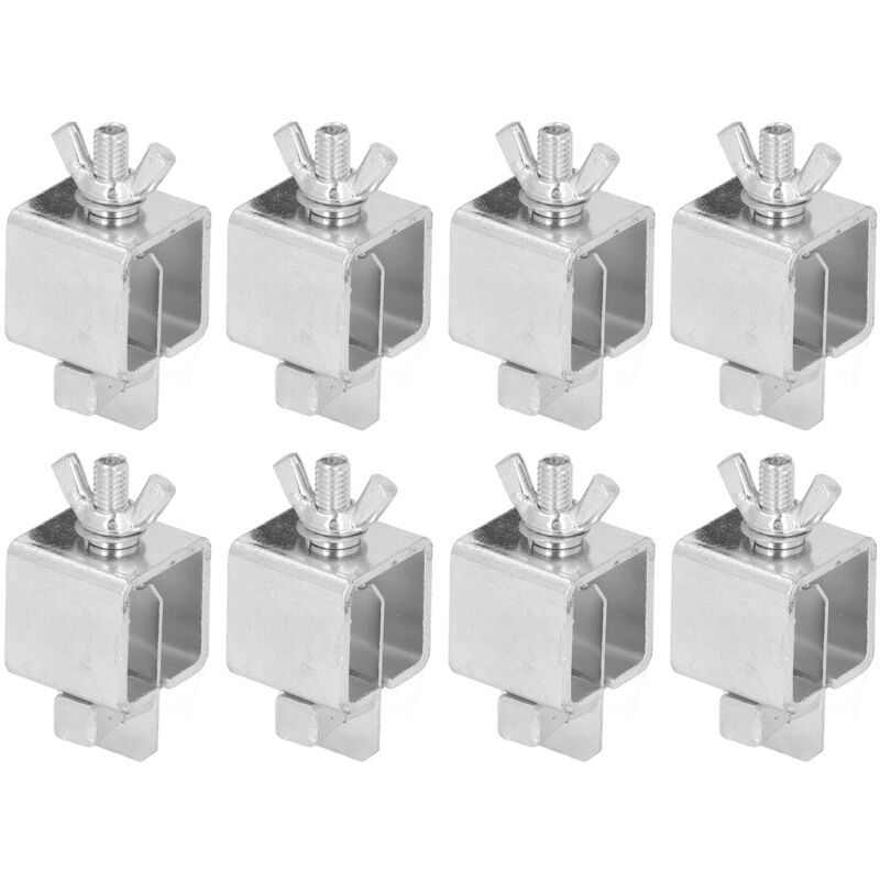 Schweißklemme Aus Aluminiumlegierung, Silberfarben, Schmetterlingsklemmen-set Zum Schweißen Von Karosserieteilen, 8-teilig