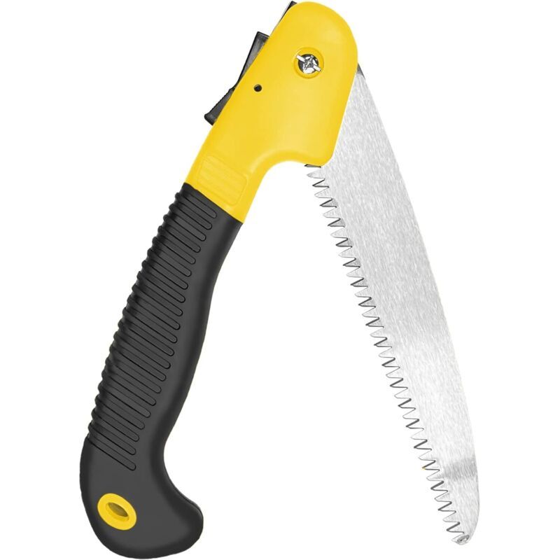 Klappbare Astsäge, 18 Cm Stahlklinge, Für Garten, Terrasse, Camping Und Reisen