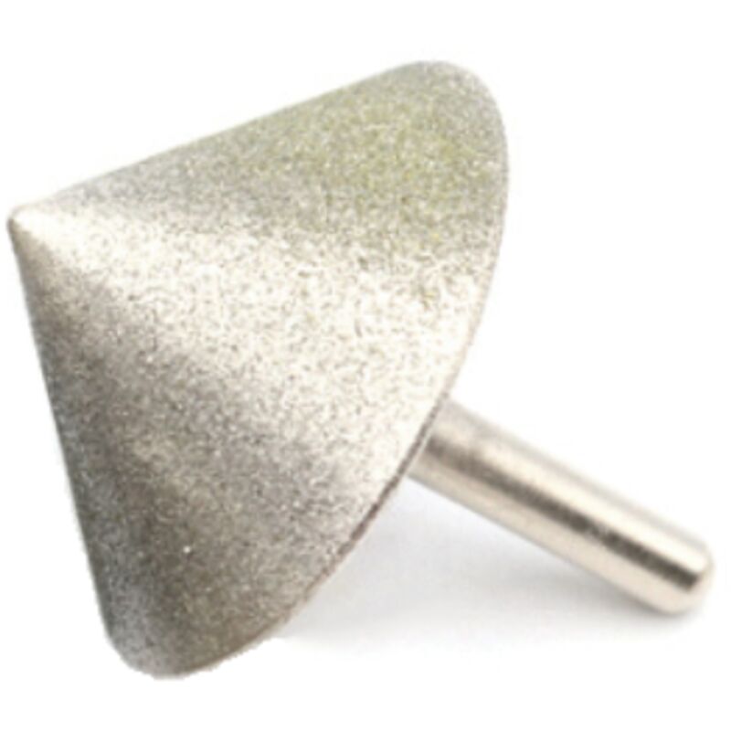 Diamantbeschichteter Kegelfräskopf 90 Grad Für Stein, Jade Und Glas, Bohr- Und Anfaswerkzeuge, 20 Mm