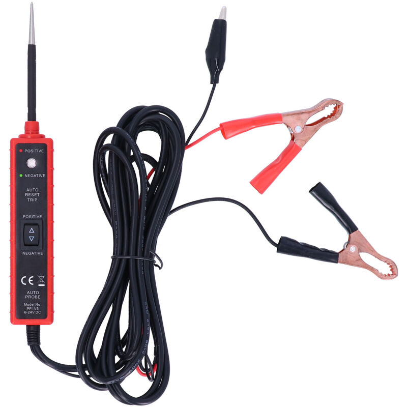 Professioneller 6-24v-stromkreisprüfer Mit 4,5 M Kabel