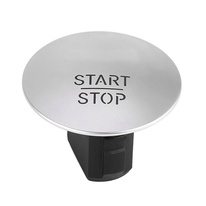 Zündschalter Für Den Motor, Korrosionsbeständiger Startknopf Aus Silbernem Kunststoff, Ideal Für Upgrades