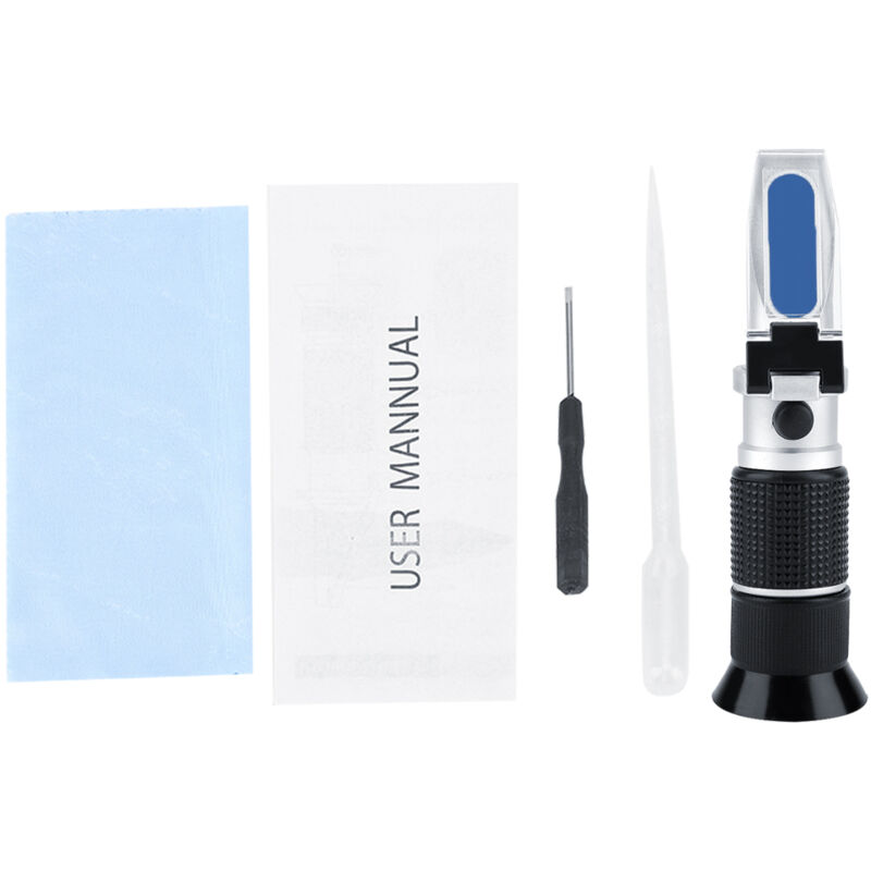 3-in-1-refraktometer Mit 58–90 % Genauigkeit Zur Bestimmung Des Brix-werts Von Honig Und Balsam