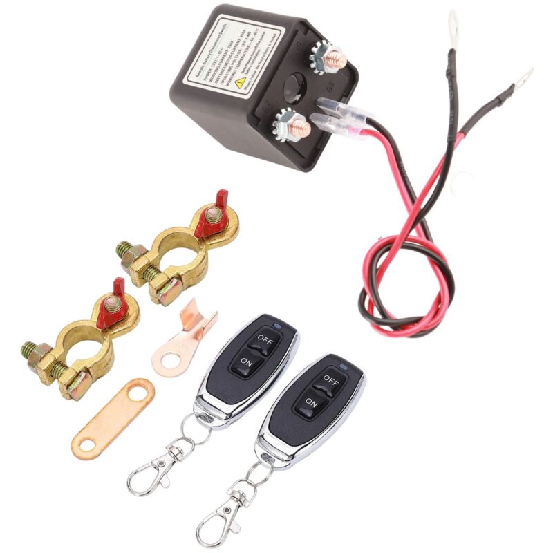 Fernbedienbarer Batterietrennschalter, Dc 12 V 250 A, Drahtlose Fernbedienung, Diebstahlsicherung Für Autos, Batterietrennschalter