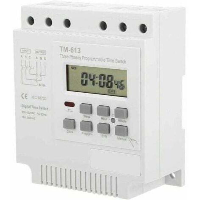 Programmierbarer Timer – 380-v-timer Tm-613 Zeitschalter Für 3-phasen-motor