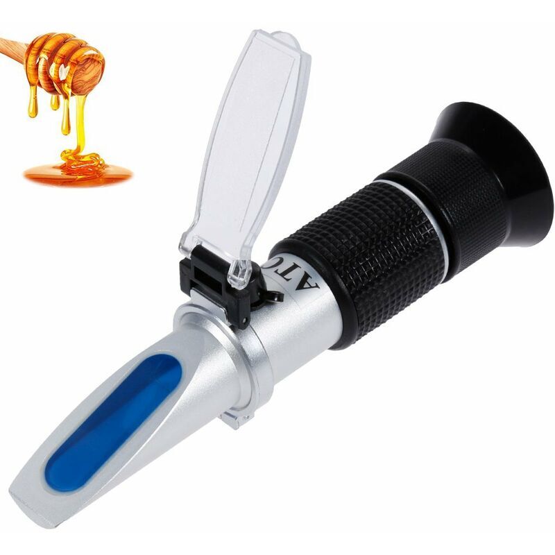 Manuelles Refraktometer Zur Bestimmung Von Brix 0–40 % Für Honig, Kondensmilch, Pflanzenöle, Zuckersirup, Fruchtkonfitüre Und Melasse