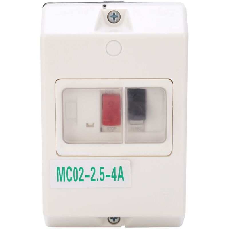 – Wasserdichter 4-a-motorschutzschalter – Ip55-wasserschutz – 220 V/380 V Spannung – 2,5–14 A Thermische Entkopplung – Mc02-2
