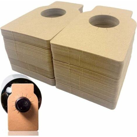 Packung Mit 200 Wiederverwendbaren Weinflaschenetiketten – Kraftpapier, 5,7 X 8,9 Cm – Für Weinkeller Und Organisation – 200 Stück