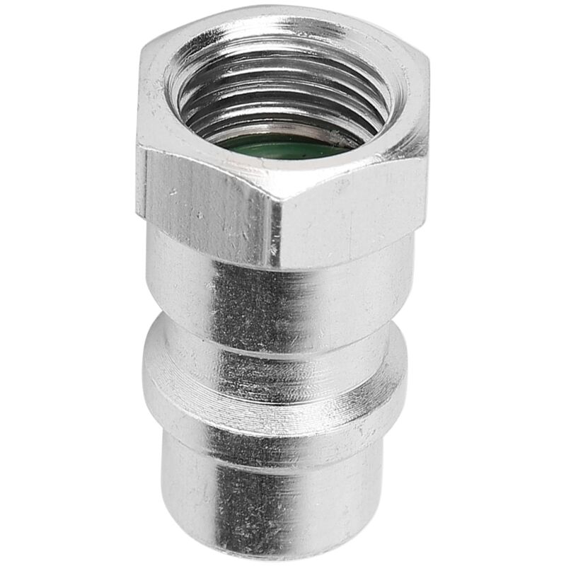 R12 R22 R502 Auf R134a Adapter, Hochfester Und Langlebiger Adapter Aus Silberner Aluminiumlegierung, Für Auto