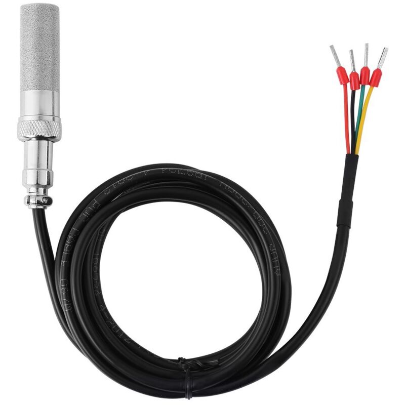 Wetterfester Bodentemperatur- Und Feuchtigkeitssensor Fs 200-sht20 Mit Schutzgitter, Feuchtigkeits- Und Temperatursensor, Pflanzentests Für Haus, Landwirtschaft Und Garten