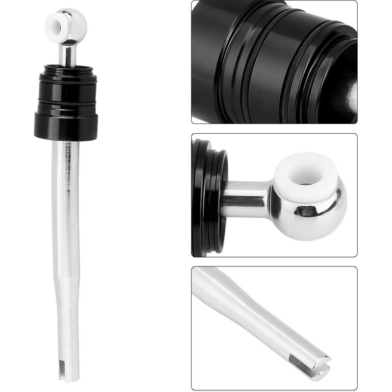 Schnellschalthebel Für Fahrzeuge, Ersatzschalthebel Für E30, E36, E39, E46, M3, M5, 3er/5er Reihe (schwarz)