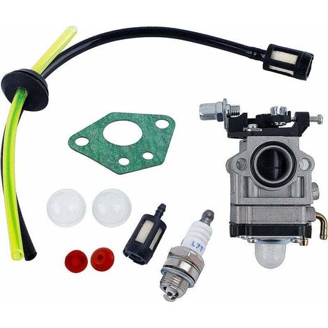 Ulisem – 52cc 49cc 43cc Freischneider-vergaser – Hochwertige Legierung – Kraftstoffsparend – Leichtstart – Inklusive: Dichtung, Zündkerze, Filter